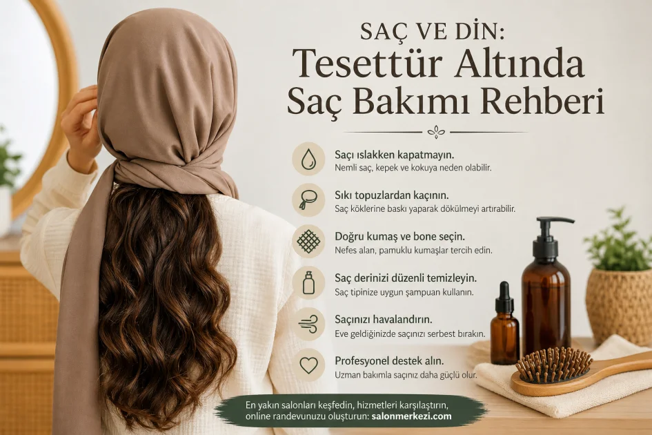 Saç ve Din: Tesettür Altında Saç Bakımı Rehberi