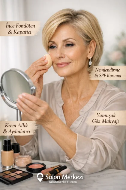 Olgun Cilt İçin Makyaj: Kırışıklıkları Gizleme Teknikleri