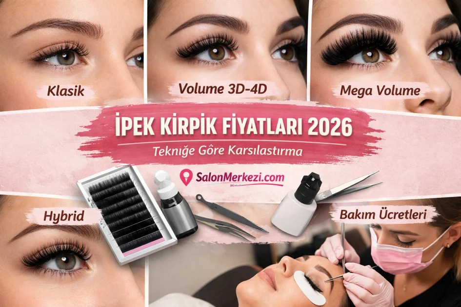 İpek Kirpik Fiyatları 2026: Tekniğe Göre Karşılaştırma