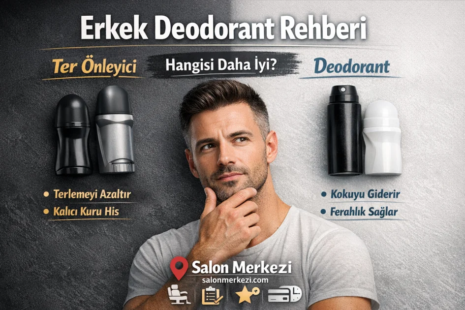 Erkek Deodorant Rehberi: Ter Önleyici mi Deo mu?
