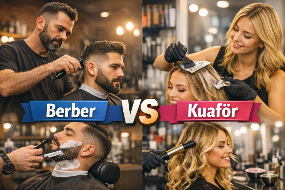 Berber ve Kuaför Arasındaki Fark Nedir?