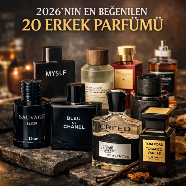 2026’nın En Beğenilen 20 Erkek Parfümü