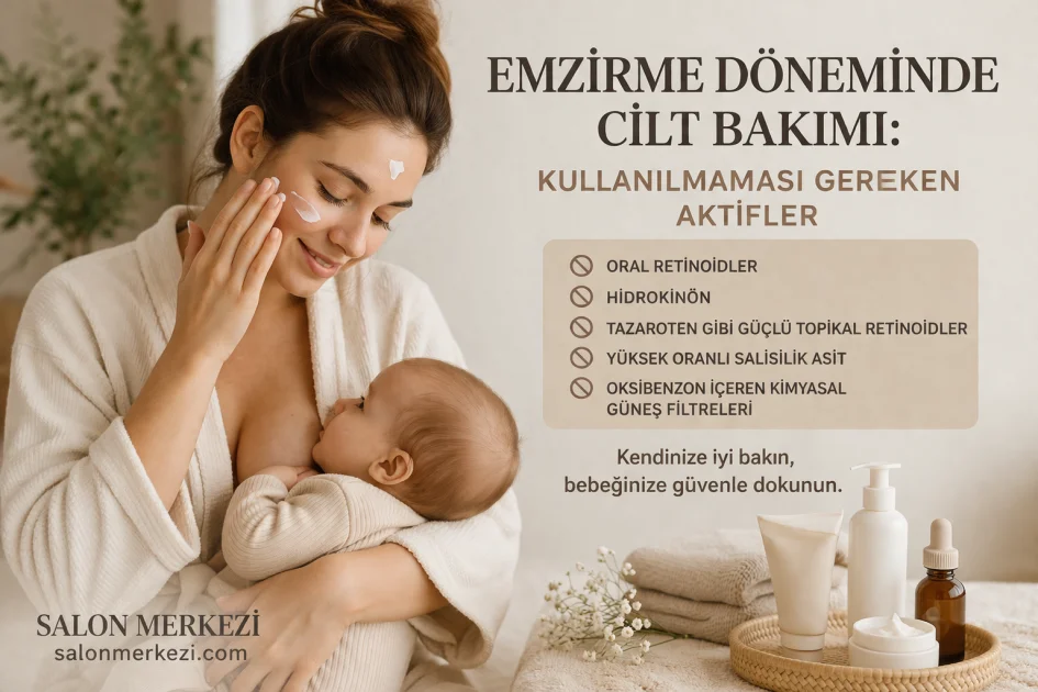 Emzirme Döneminde Cilt Bakımı: Kullanılmaması Gereken Aktifler