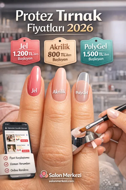 Protez Tırnak Fiyatları 2026: Jel, Akrilik, Polygel