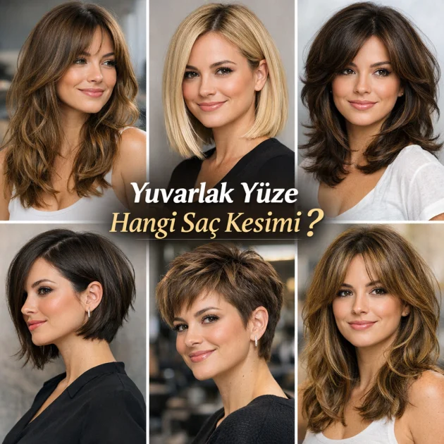 Yuvarlak Yüze Hangi Saç Kesimi Yakışır?