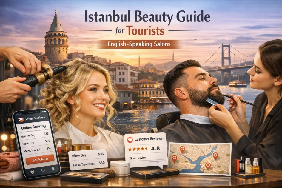 Turistler İçin İstanbul Güzellik Rehberi (İngilizce Hizmet Veren Salonlar)