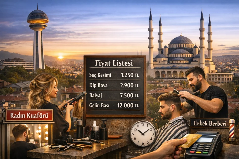 Ankara’da Kuaför Fiyatları: Bölge Bazlı Analiz