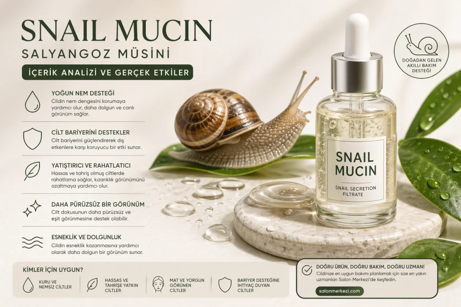 Snail Mucin (Salyangoz Müsini): İçerik Analizi ve Gerçek Etkiler