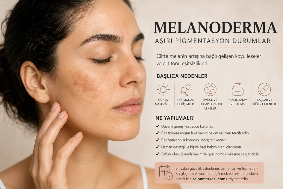 Melanoderma Melanoderma Nedir? Aşırı Pigmentasyon, Cilt Lekeleri ve Bakım Yöntemleri
