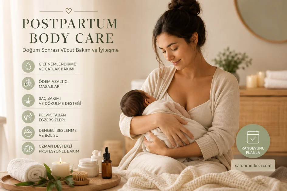Postpartum Body Care: Doğum Sonrası Vücut Bakım ve İyileşme