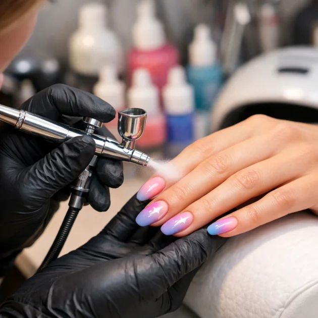 Airbrush Nail Art: Tırnakta Airbrush Tekniği Nedir, Nasıl Uygulanır?