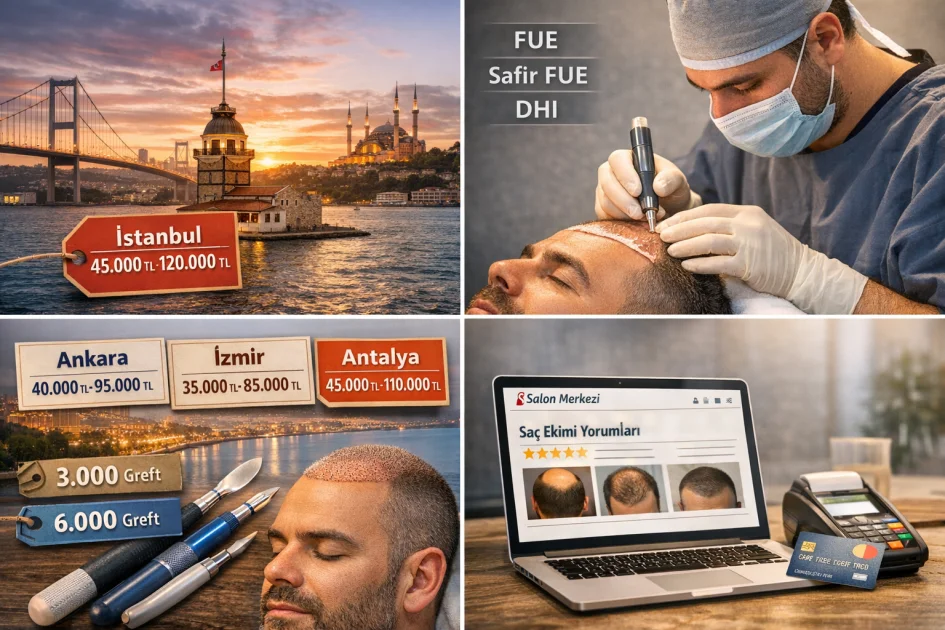 Saç Ektirme Fiyatları 2026: Şehir ve Teknik Karşılaştırması