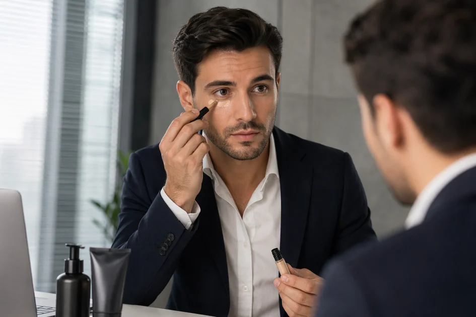 Erkeklerde Concealer Kullanımı: İş Hayatında Doğal Kapatma