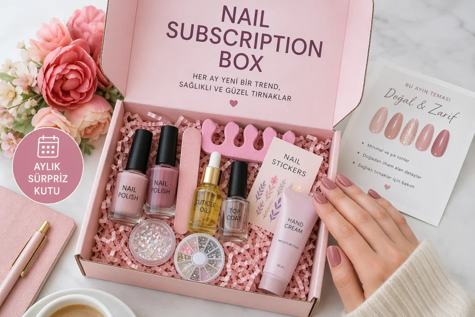 Nail Subscription Box: Aylık Tırnak Ürünleri Kutusu Trendi Neden Büyüyor?