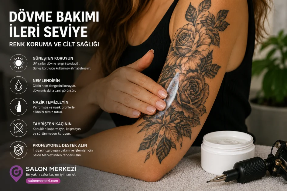 Dövme Bakımı İleri Seviye: Renk Koruma ve Cilt Sağlığı