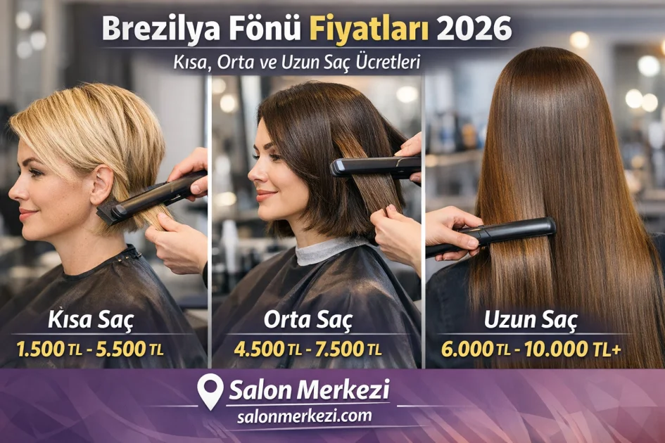 Brezilya Fönü Fiyatları 2026: Kısa, Orta, Uzun Saç İçin Güncel Rehber