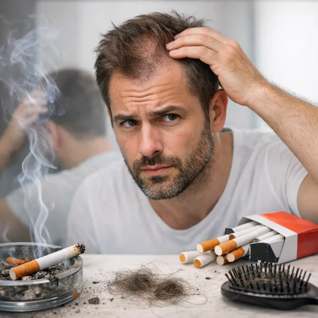 Sigara İçmek Saç Dökülmesine Neden Olur mu?