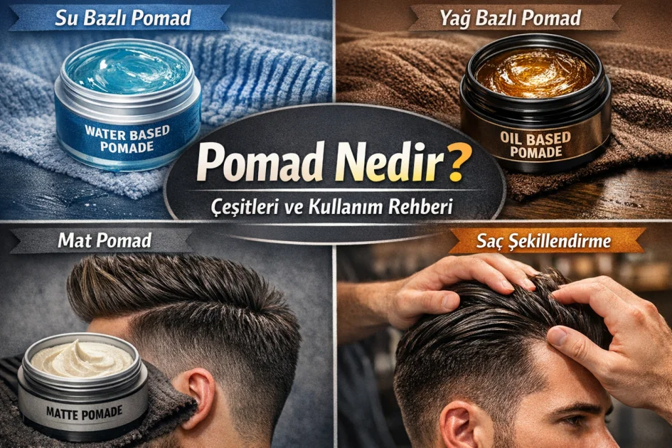 Pomad Nedir? Çeşitleri ve Doğru Kullanım Rehberi