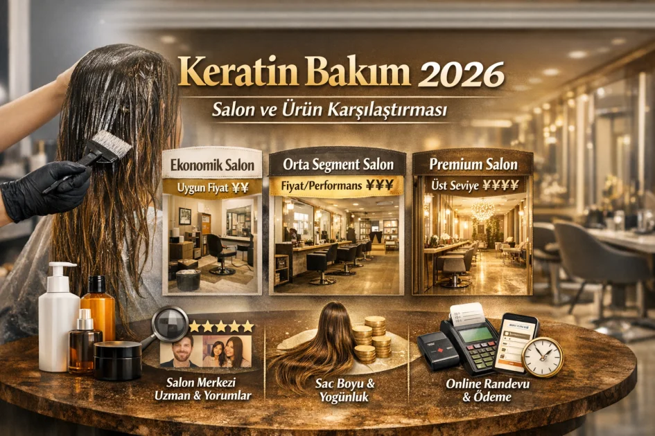 Keratin Bakım Fiyatları 2026: Salon ve Ürün Segmentine Göre Karşılaştırma
