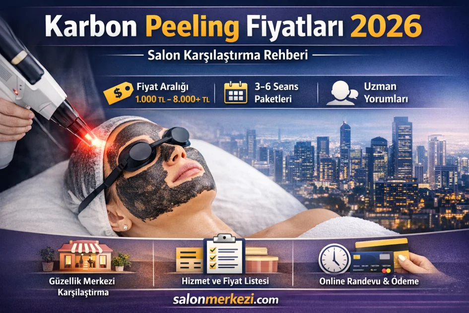Karbon Peeling Fiyatları 2026: Salon Karşılaştırma Rehberi