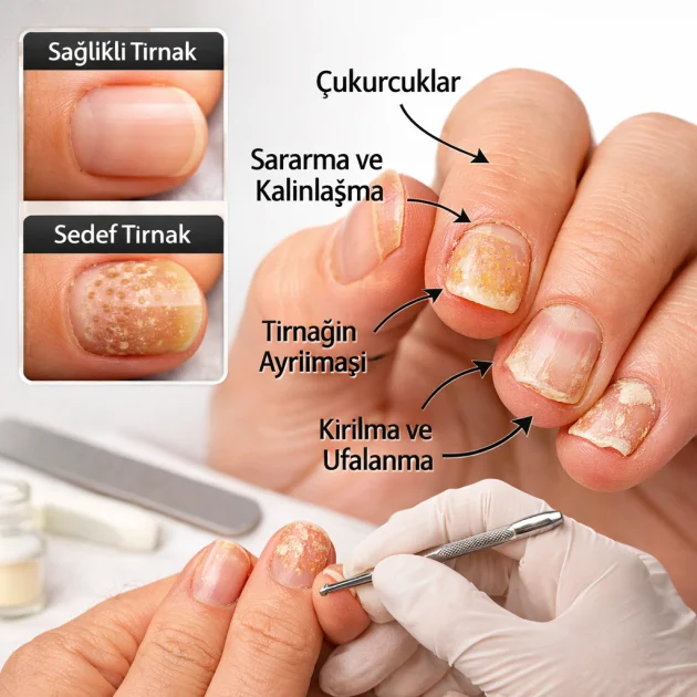 Psoriatic Nail (Sedef Tırnak): Belirti ve Bakım