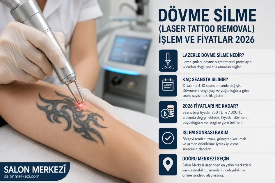Dövme Silme (Laser Tattoo Removal): İşlem ve Fiyatlar 2026