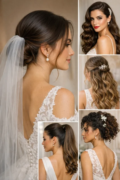 Düğün İçin Saç Modelleri: 2026 Gelin Saçı Trendleri