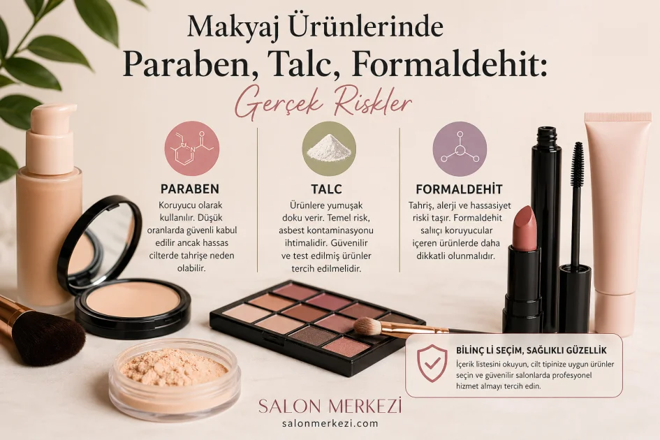 Makyaj Ürünlerinde Paraben, Talc, Formaldehit: Gerçek Riskler
