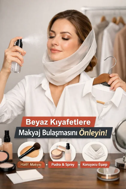 Beyaz Kıyafetlere Makyaj Bulaşmasını Önleme İpuçları