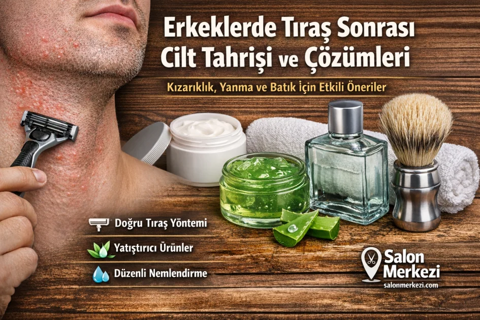 Erkeklerde Tıraş Sonrası Cilt Tahrişi ve Çözümleri
