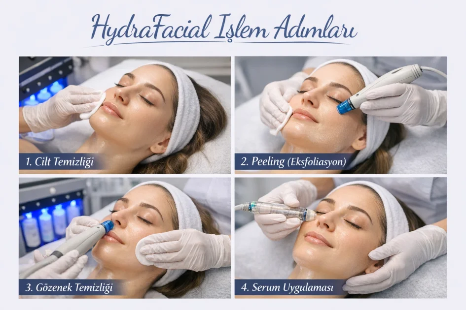 HydraFacial Nedir? İşlem Adımları ve Sonuçları