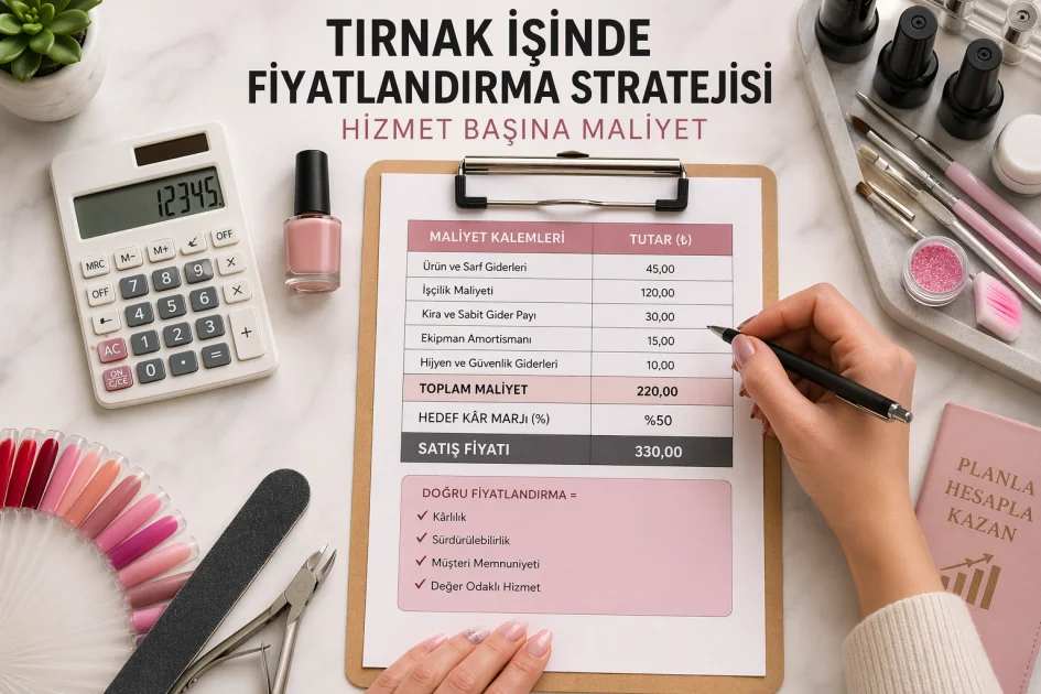 Tırnak İşinde Fiyatlandırma Stratejisi: Hizmet Başına Maliyet
