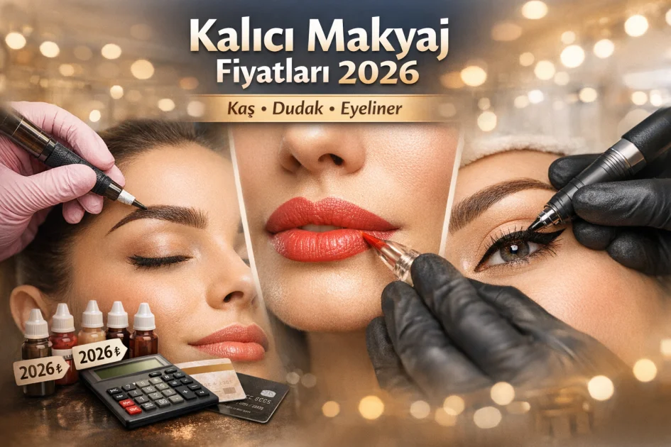 Kalıcı Makyaj Fiyatları 2026: Kaş, Dudak, Eyeliner