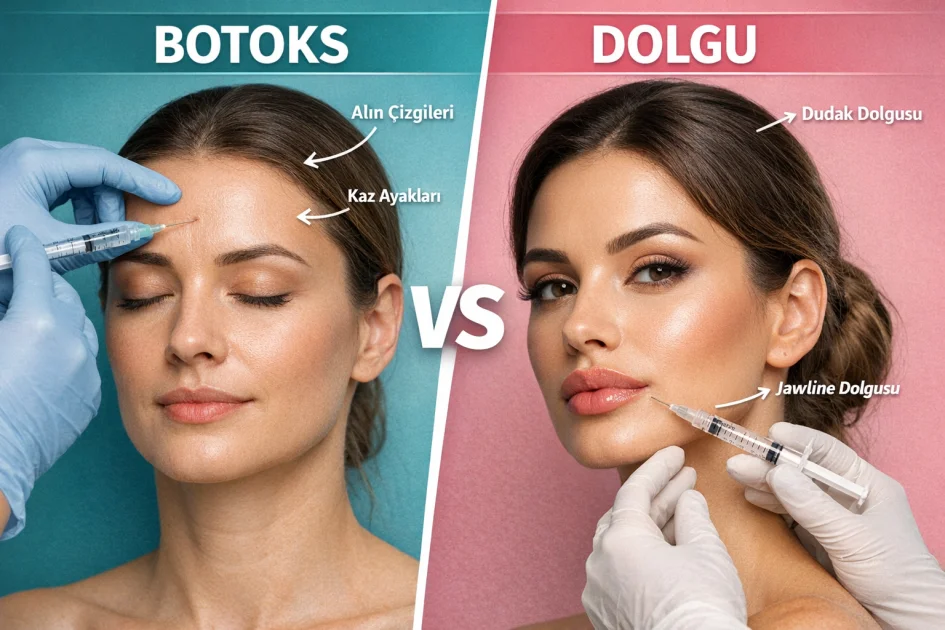Botoks vs Dolgu: Farkları, Uygulama Alanları ve Fiyatlar