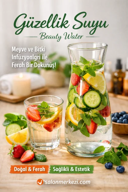 Güzellik Suyu (Beauty Water): Meyve ve Bitki İnfüzyonları
