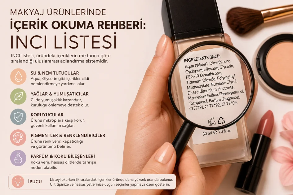 Makyaj Ürünlerinde İçerik Okuma Rehberi: INCI Listesi