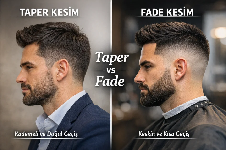 Taper Kesim vs Fade: Fark Nedir?