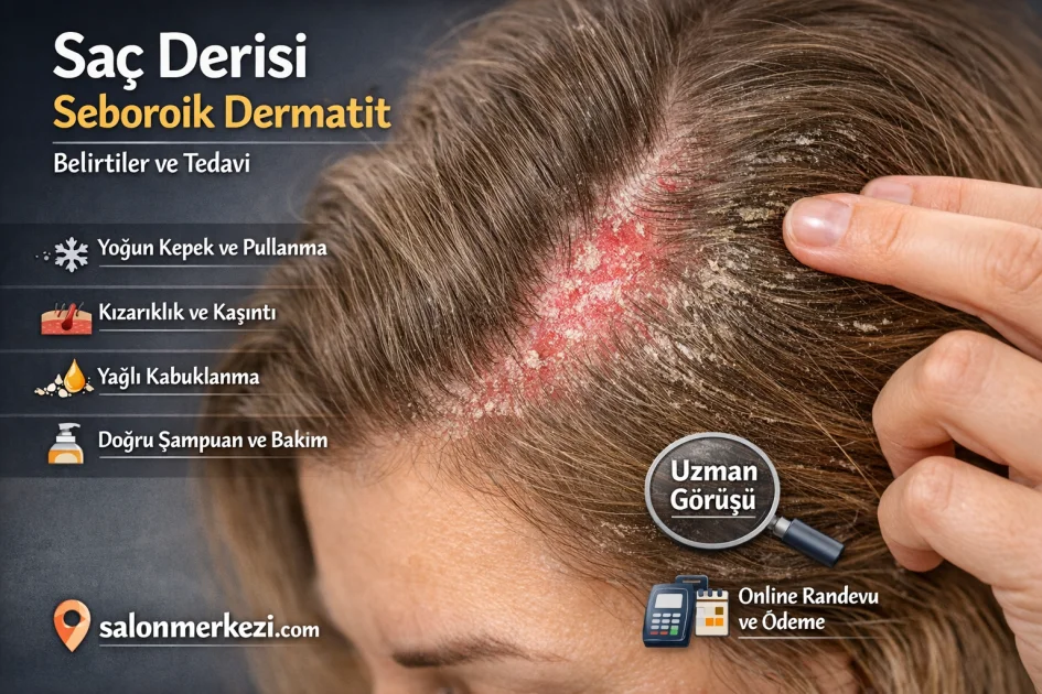Saç Derisi Seboroik Dermatit: Belirtiler ve Tedavi
