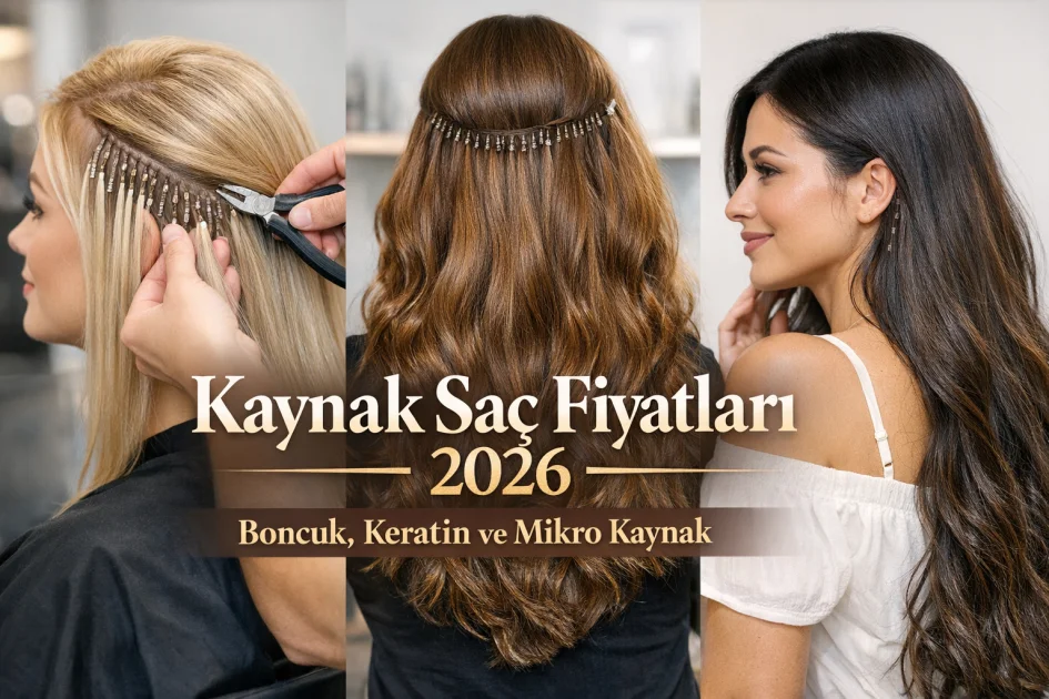 Kaynak Saç Fiyatları 2026: Boncuk, Keratin, Mikro Kaynak