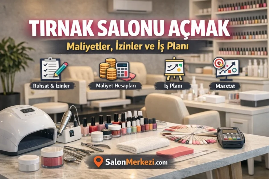 Tırnak Salonu Açmak: Maliyetler, İzinler ve İş Planı