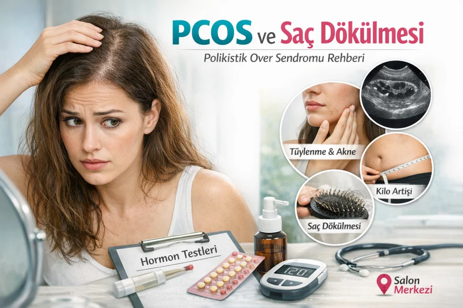 PCOS ve Saç Dökülmesi: Polikistik Over Sendromu Rehberi