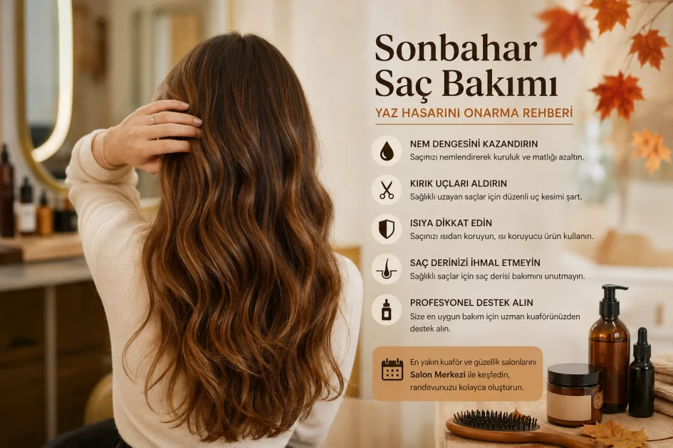 Sonbahar Saç Bakımı: Yaz Hasarını Onarma Rehberi