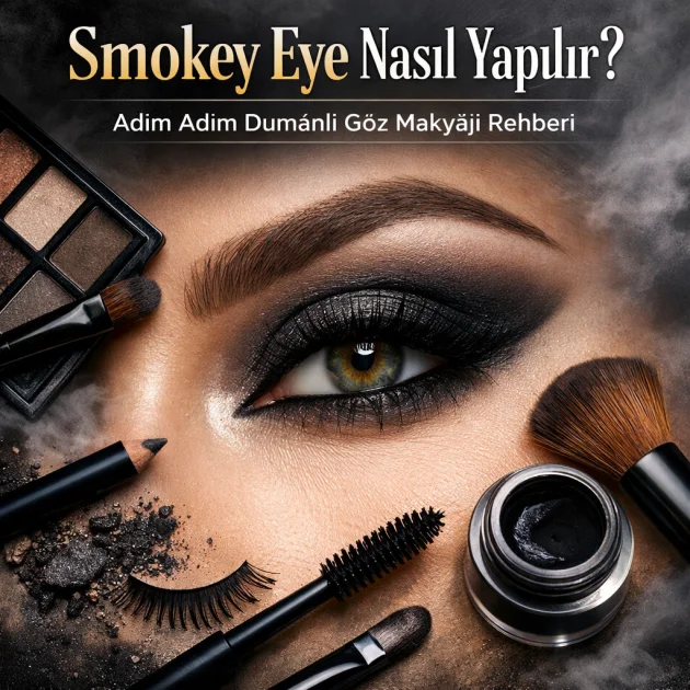 Smokey Eye Nasıl Yapılır? Adım Adım Dumanlı Göz Makyajı Rehberi