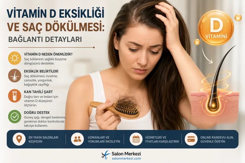 Vitamin D Eksikliği ve Saç Dökülmesi: Bağlantı Detayları