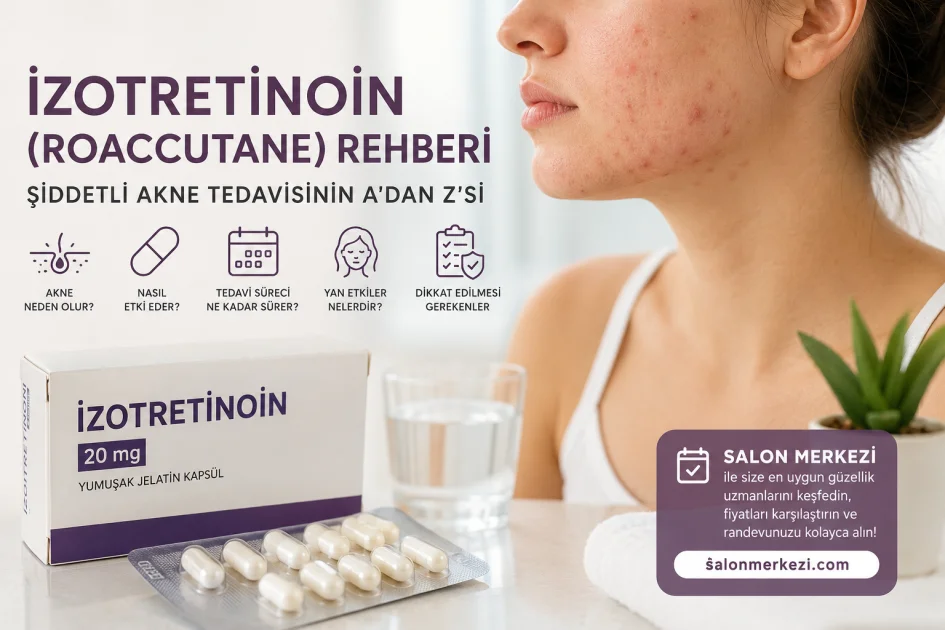 İzotretinoin (Roaccutane) Rehberi: Şiddetli Akne Tedavisinin A’dan Z’si