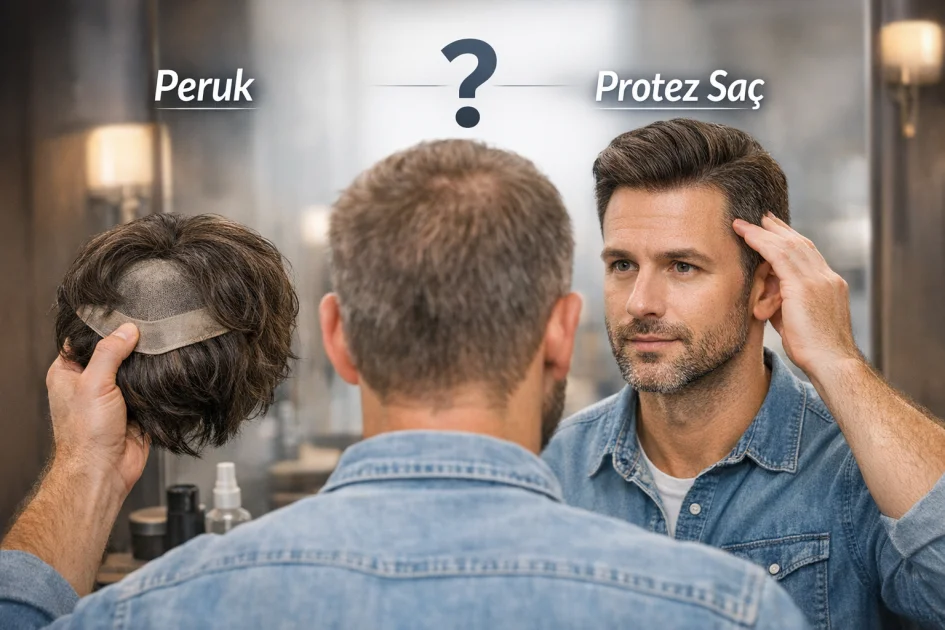 Peruk ve Protez Saç: Erkekler İçin Alternatifler