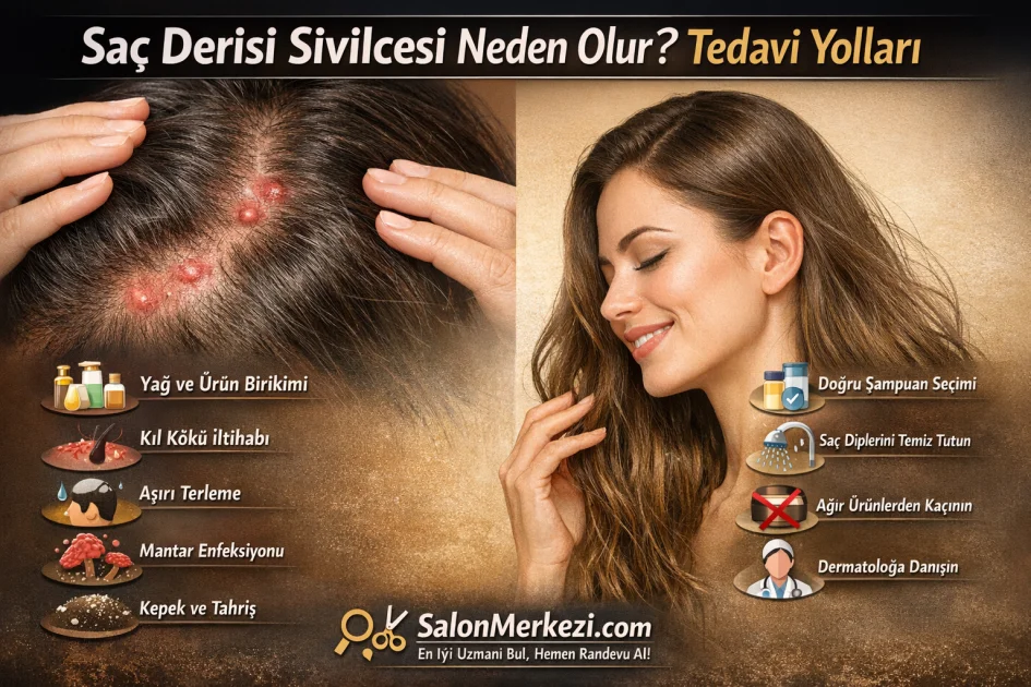Saç Derisi Sivilcesi Neden Olur? Etkili Tedavi Yolları ve Doğru Bakım Rehberi