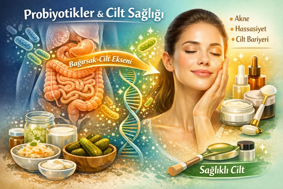 Probiyotikler ve Cilt Sağlığı: Bağırsak-Cilt Ekseni