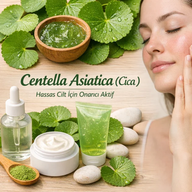 Centella Asiatica (Cica): Hassas Cilt İçin Onarıcı Aktif