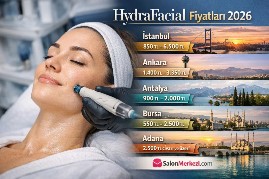 HydraFacial Fiyatları 2026: Şehir Bazlı Karşılaştırma